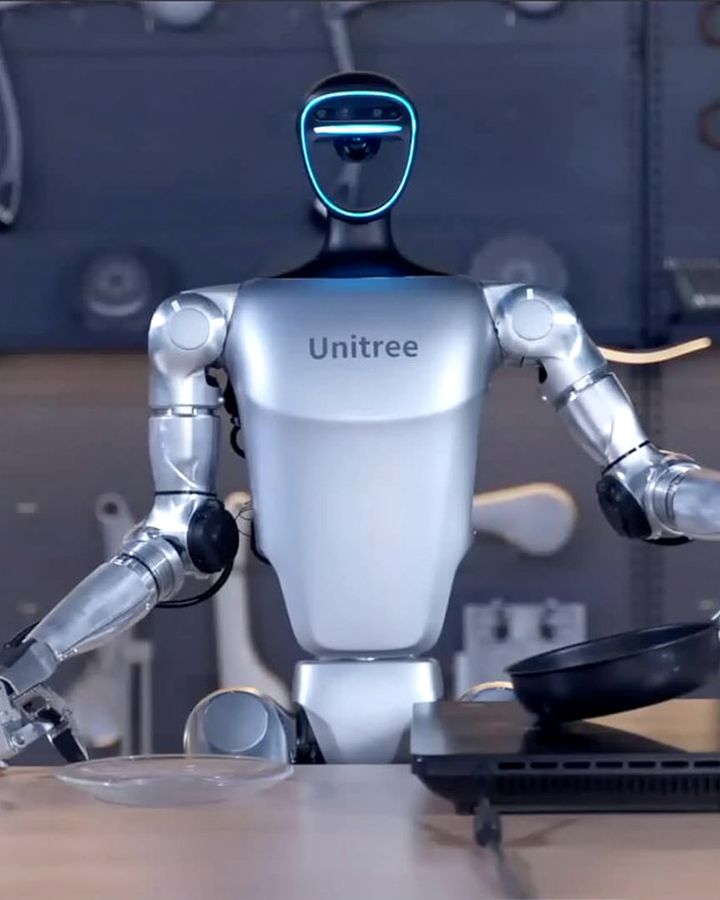 Humanoid robot reference platform in a Shanghai laboratory