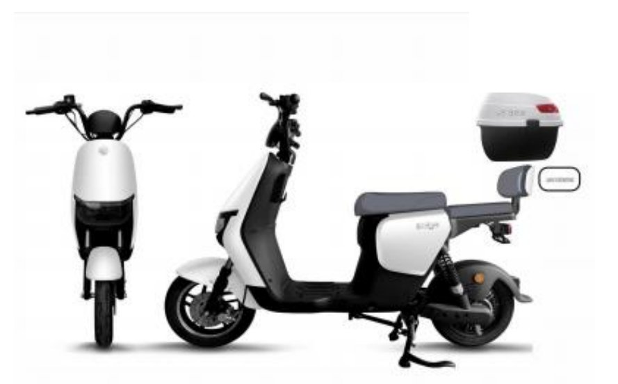 A16 Electric Moped/Scooter — 800W (Standard) / 1000W (Power)