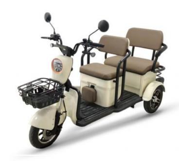 A30 Electric Passenger Tricycle — single 800W trim