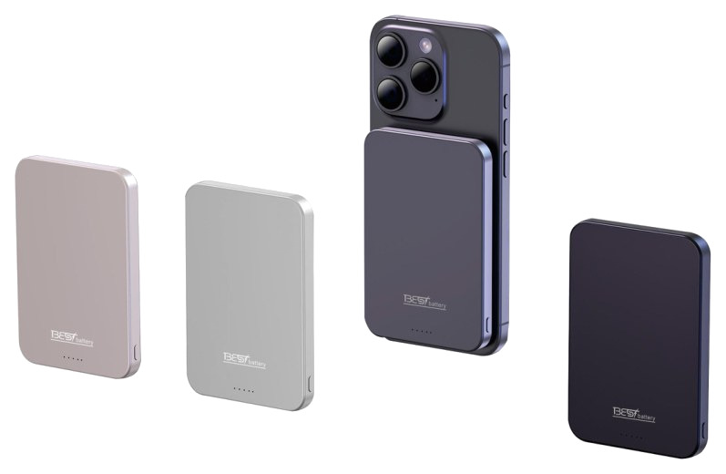 Ultra-Slim Magnetic Wireless Power Bank - 5000mAh (DG-S6)