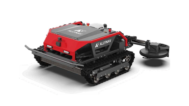 Electric Track Mower — ALLYNAV Taurus80E