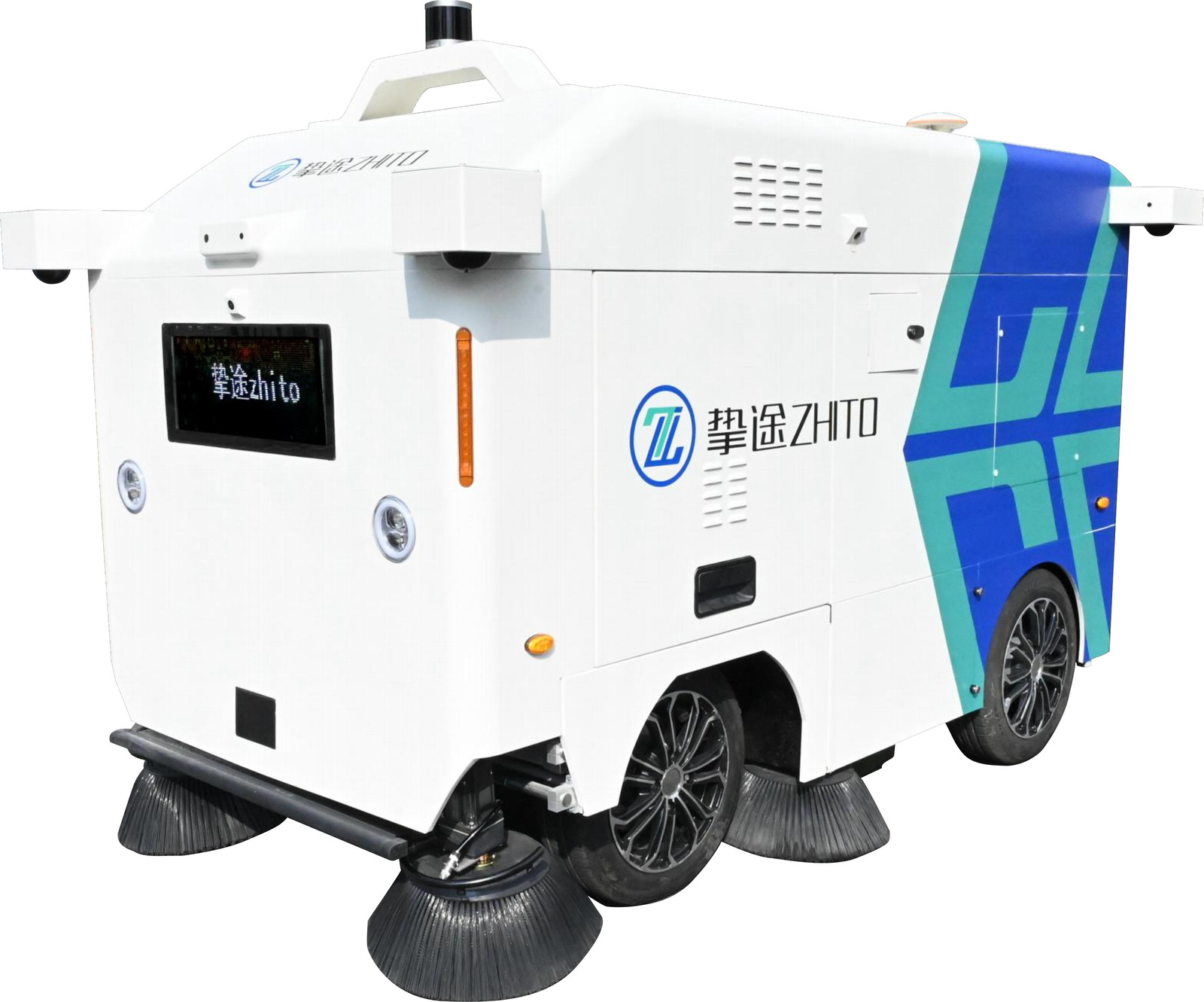 Unmanned Road Sweeper — ZT240